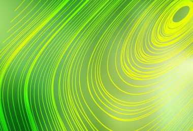 Açık yeşil, sarı vektör bulanık ve renkli desen. Soyut ve gradyan renkte renkli çizimler. Tasarımlar için arka plan.