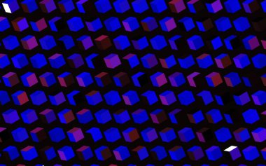 Koyu mavi, eşkenar dörtgenli sarı vektör arkaplan. Dikdörtgenli soyut gradyan çizimi. Web siteleri için şablon kullanılabilir.