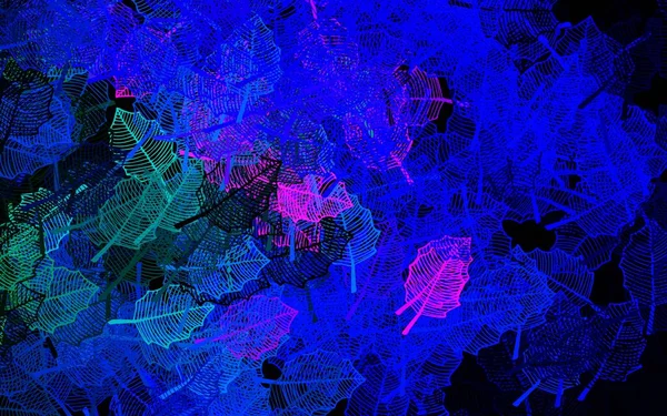 Σκούρο Μπλε Κόκκινο Διάνυσμα Φυσικό Υπόβαθρο Φύλλα Glitter Αφηρημένη Απεικόνιση — Διανυσματικό Αρχείο