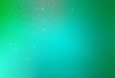 Açık yeşil vektör. Güzel renkli illüstrasyon. Doğa tarzında bulanık daireler. Renkli su damlaları olan modern soyut çizimler. Bir kartvizit için modern tasarım.