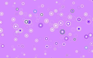 Açık Pembe, noktalı yeşil vektör arkaplanı. Bulanık yağmur damlaları olan soyut bir çizim. Marka kitabınız için yeni şablon.