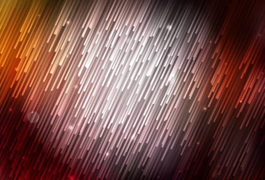 Düz çizgileri olan koyu kırmızı vektör düzeni. Renkli çubuklarla, soyut çizimler. Reklam, kitapçıklar, broşürler için desen.