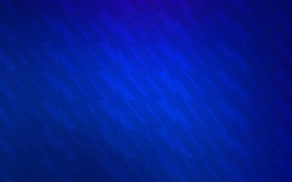 Donker Blauwe Vector Lay Out Met Platte Lijnen Glanzende Gekleurde — Stockvector