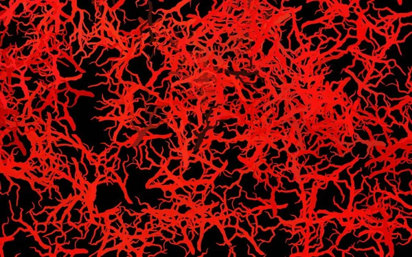 Темно Красный Вектор Естественного Фона Листьями Ветвями Листья Ветви Градиентом — стоковый вектор