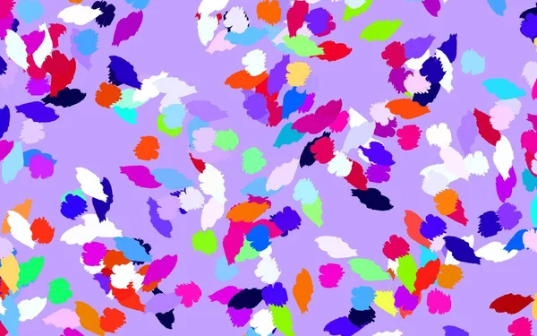 Hellrosa Vektorhintergrund Mit Abstrakten Formen Illustration Mit Farbenfrohen Verlaufsformen Abstrakten — Stockvektor