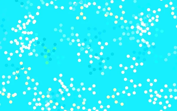 Texture Vectorielle Bleu Clair Jaune Avec Concept Intelligence Artificielle Illustration — Image vectorielle