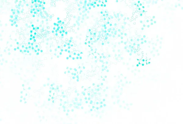 Fond Vectoriel Vert Clair Avec Des Formes Intelligence Artificielle Illustration — Image vectorielle