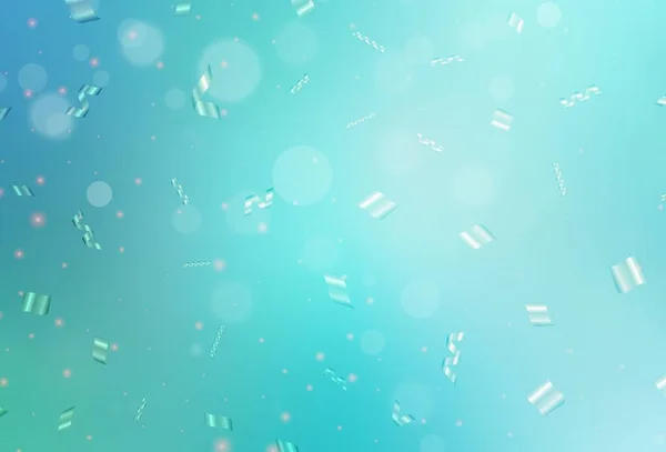 Светло Зеленый Векторный Фон Пузырями Размытый Декоративный Дизайн Абстрактном Стиле — стоковый вектор