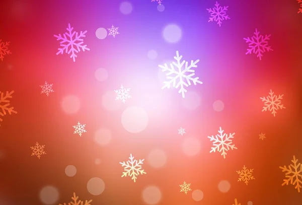 ダークピンク クリスマススタイルの赤ベクトルパターン グラデーションのクリスマス要素を持つスマートイラスト 大学振興のためのスマートデザイン — ストックベクタ