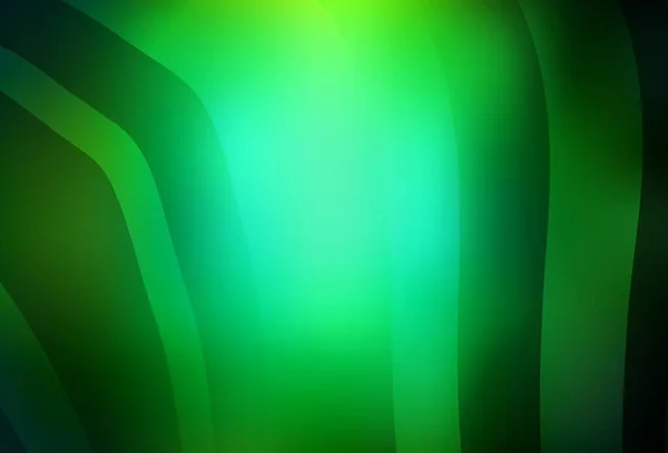 Vettore Verde Scuro Colorato Texture Astratta Elegante Illustrazione Luminosa Con — Vettoriale Stock