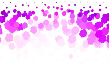 Kaotik şekilli açık mor vektör şablonu. Soyut gradyan şekilli basit renkli çizimler. Web siteniz için basit tasarım.