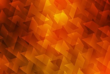 Çokgen biçiminde açık kırmızı vektör arkaplanı. Soyut arkaplanda dikdörtgenler ve renkli gradyanlar. İş ilanları, broşürler, broşürler için desen