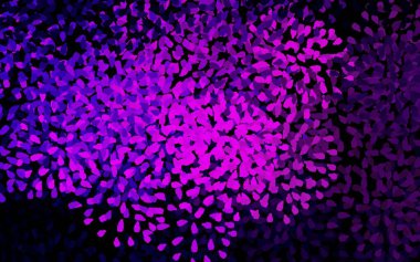 Memphis şekilli koyu mor vektör arkaplan. Soyut gradyan şekilli basit renkli çizimler. Bir cep telefonu için arka plan.