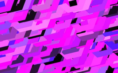 Altıgenli koyu yeşil vektör arka planı. Renkli altıgenli bulanık arkaplan. Reklamlar, broşürler için desen.