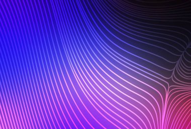 Koyu pembe, parlak çizgili mavi vektör arkaplan. Keskin çizgili parlak renkli çizimler. Güzel geçmişiniz için şablon.