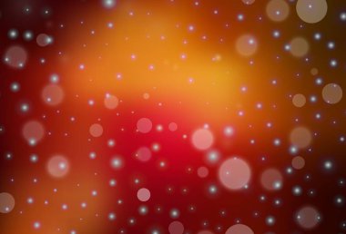 Koyu kırmızı, sarı vektör deseni Noel tarzında. Modern soyut Noel ruh hali şekilleri. Üniversitenin tanıtımı için akıllı tasarım.