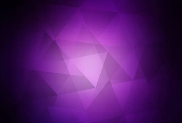 Темно Фиолетовый Вектор Совершенно Новая Цветная Иллюстрация Многоугольном Стиле Новый — стоковый вектор