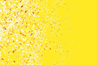 Açık Turuncu vektör, yapraklı zarif duvar kağıdı. Yapraklarla karalama tarzında renkli çizimler. Web siteniz için Doodle tasarımı.