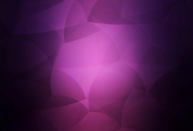 Üçgen biçiminde koyu mor vektör dokusu. Soyut arkaplanda renkli eğimli üçgenler. Web siteniz için basit tasarım.