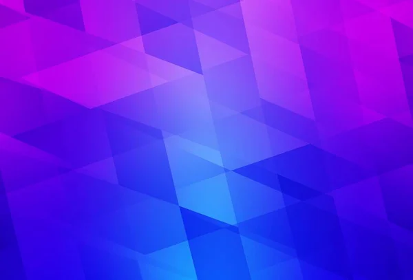 Светло Розовая Синяя Векторная Компоновка Линиями Прямоугольниками Блестящие Абстрактные Иллюстрации — стоковый вектор