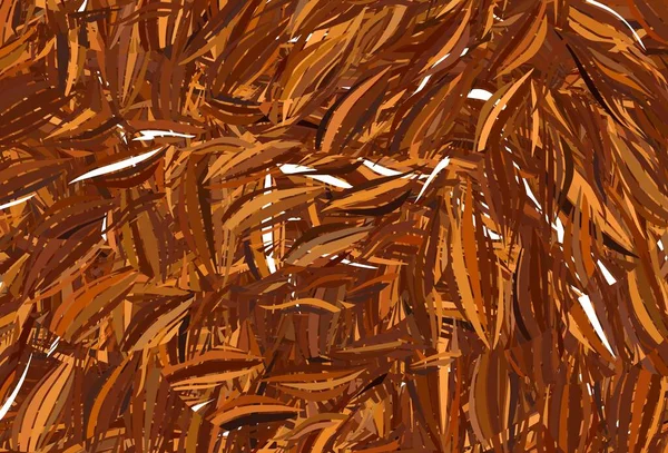 光橙色矢量背景与孟菲斯形状 装饰设计的抽象风格与随机形式 壁纸精美的设计 — 图库矢量图片