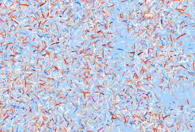 Düz çizgileri olan hafif turuncu vektör düzeni. Bulanık dekoratif tasarım basit bir şekilde çizgilerle. Meşgul web siteleriniz için şablon.