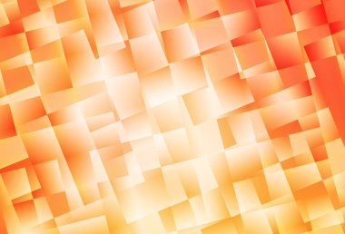 Açık Turuncu vektör düzeni, çizgiler, dikdörtgenler. Renkli dikdörtgenleri olan bir resim. Web siteleri için şablon kullanılabilir.