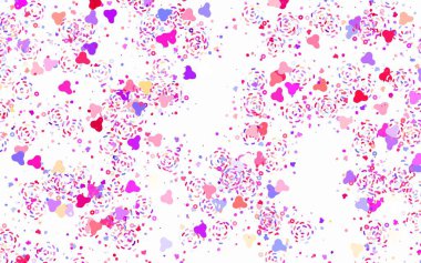 Açık mavi, soyut şekilli kırmızı vektör dokusu. Modern tarzda değişen renkli kaotik formlar. Kartvizitiniz için modern tasarım.