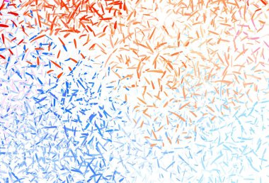 Renkli çizgileri olan açık turuncu vektör dokusu. Renkli çubuklarla, soyut çizimler. Meşgul web siteleriniz için şablon.