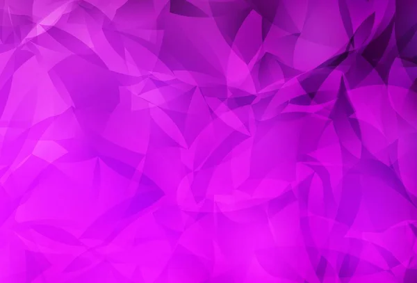 Light Purple Vector Polygonal Background Creative Geometric Illustration Origami Style — Stock Vector