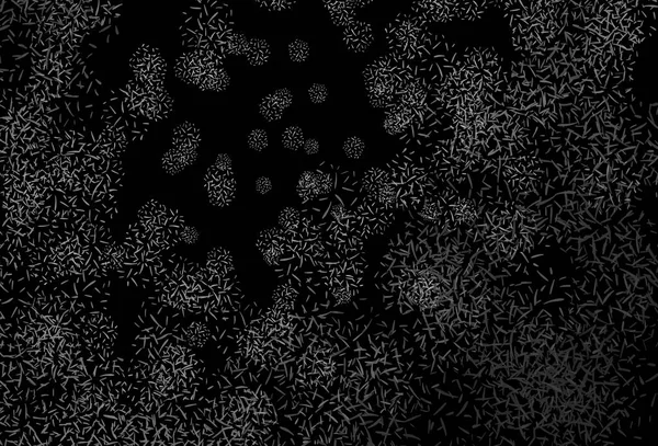 Tekstur Vektor Abu Abu Gelap Dengan Garis Berwarna Ilustrasi Abstrak - Stok Vektor