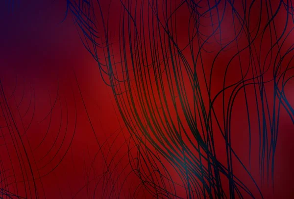 Dark Red Vector Colorido Fondo Borroso Ilustración Colorida Estilo Abstracto — Vector de stock