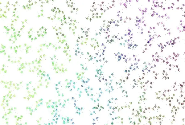 Легкий Багатобарвний Векторний Візерунок Гострими Лініями Точками Лінії Розмитому Абстрактному — стоковий вектор