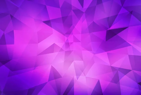 Светло Фиолетовый Розовый Векторный Многоугольник Образец Многоугольной Формы Полигональный Дизайн — стоковый вектор