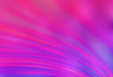 Açık Mor, pembe vektör bulanık arkaplan. Soyut renkli gradyan çizimi. Marka kitabınız için yeni biçim tasarımı.