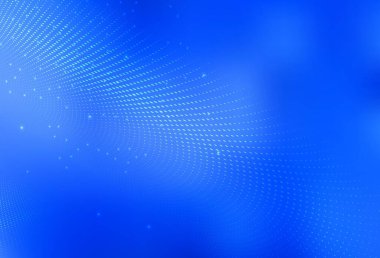 Hafif BLUE vektörü baloncuklu soyut tarzda dekoratif tasarımı bulanıklaştırdı. Soyut arka planda bulanık kabarcıklar ve renkli gradyan. Broşürler, broşürler için temel