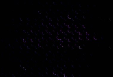 Düz çizgileri olan koyu mor vektör arkaplan. Renkli çubuklarla, soyut çizimler. Reklam, kitapçıklar, broşürler için desen.