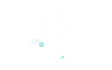 Açık mavi, köpüklü yeşil vektör arkaplan. Doğa tarzında renkli baloncuklu soyut illüstrasyon. Fütürist reklamlar ve kitapçıklar için şablon.