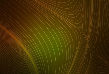 Koyu yeşil, keskin çizgileri olan sarı vektör deseni. Soyut şablon üzerinde çizgileri olan renkli, parlak bir illüstrasyon. Reklamınız, posteriniz, afişiniz için en iyi tasarım.