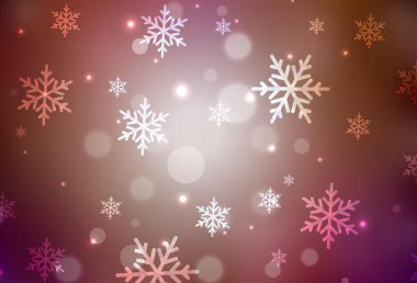 Koyu kırmızı vektör düzeni yeni yıl tarzında. Noel özellikleriyle basit bir gradyan çizimi. Üniversitenin tanıtımı için akıllı tasarım.