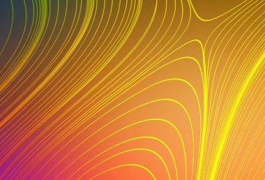 Açık Turuncu Vektör soyut bulanık yerleşim. Görüntü tarzında tamamen yeni bir renkli çizim. Tasarımlar için arka plan.