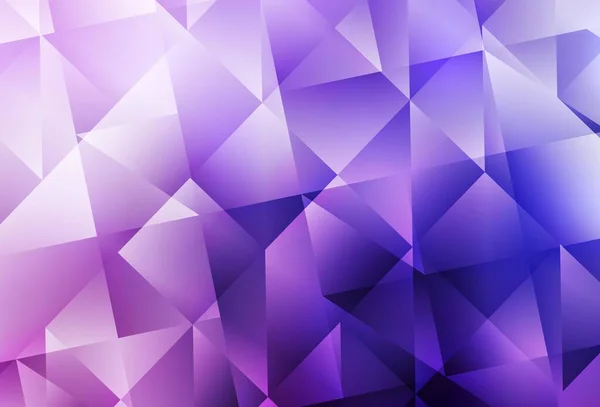 Світло Фіолетовий Рожевий Вектор Абстрактний Багатокутний Шаблон Креативна Геометрична Ілюстрація — стоковий вектор
