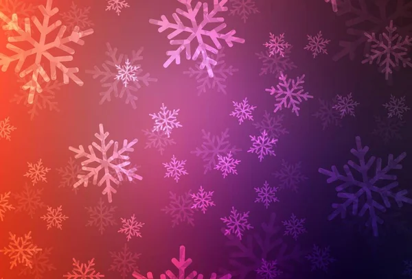 ライトピンク 休日のスタイルでレッドベクトルの背景 クリスマスのシンプルでカラフルなイラストや看板 大学のポスター バナーのための最高のデザイン — ストックベクタ