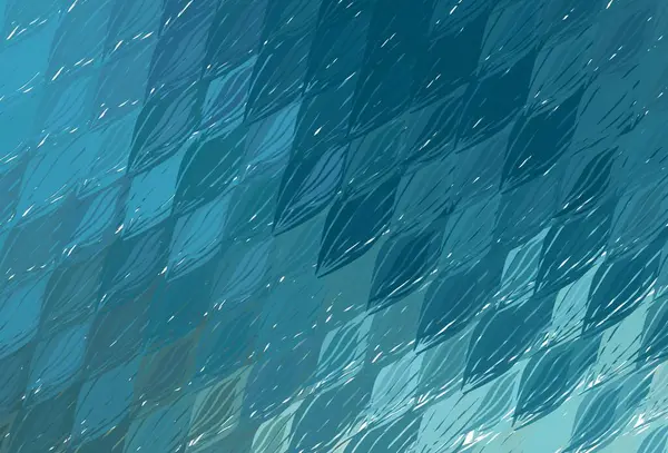 Bleu Clair Motif Vectoriel Jaune Avec Lignes Illustration Colorée Brillante — Image vectorielle