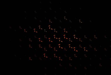 Koyu mavi, düz çizgileri olan kırmızı vektör düzeni. Soyut şablon üzerinde çizgileri olan renkli, parlak bir illüstrasyon. İş ilanınız için akıllı tasarım.