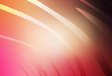 Açık Kırmızı, sarı vektör arkaplanı ve çizgi çizgileri. Çağdaş gradyan soyut çizgileri olan çizimler. Fikirlerin için bir örnek..