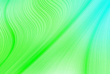Açık Yeşil Vektör soyut düzeni. Renkli soyut çizimler ve gradyan. Tasarımlar için arka plan.