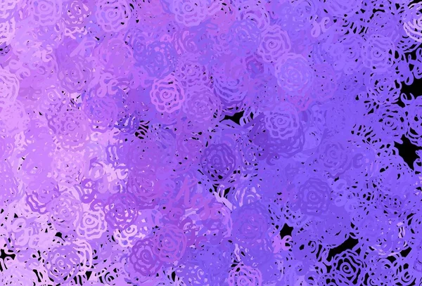 Texture Vectorielle Violet Clair Aux Formes Abstraites Design Décoratif Dans — Image vectorielle