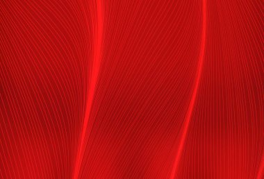 Eğimli çizgileri olan açık kırmızı vektör deseni. Soyut ve gradyan renkte renkli çizimler. Tasarımınız için basit şablon.