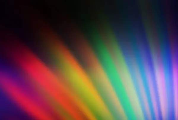 Темний Багатобарвний Вектор Розмивається Блиском Абстрактного Фону Повністю Нова Кольорова — стоковий вектор